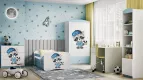 BABYDREAMS detsk poste 80x160 vzor medvedk ist, modr