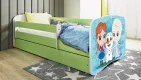 BABYDREAMS detsk poste so zsuvkou 70x140 vzor adov krovst