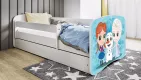 BABYDREAMS detsk poste so zsuvkou 70x140 vzor adov krovst