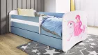 BABYDREAMS detsk poste so zsuvkou 70x140 vzor princezn na ko