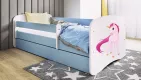 BABYDREAMS detsk poste so zsuvkou 80x160 vzor mal jednoroec