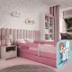 BABYDREAMS detsk poste so zsuvkou 80x160 vzor adov krovst