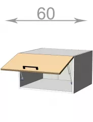 Kuchynsk nadstavba 60, Modest M6036, korpus biely, dvierka biel