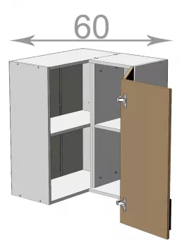 Kuchynsk rohov skrinka 60, Imperial BK606072, IWAG