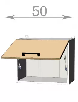 Kuchynsk skrinka nad digestor 50, Imperial W5040, IWAG