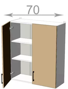 Kuchynsk vysok skrinka 70, Imperial W7092, IWAG